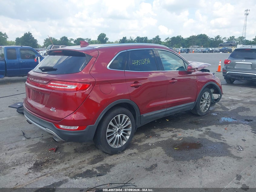 Vin: 5lmcj3c91guj10976, lot: 46070783, lincoln mkc reserve 20164