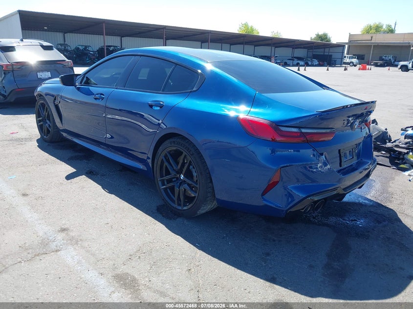Vin: wbsgv0c05mcf84231, lot: 46070797, bmw m8 gran coupe 20213