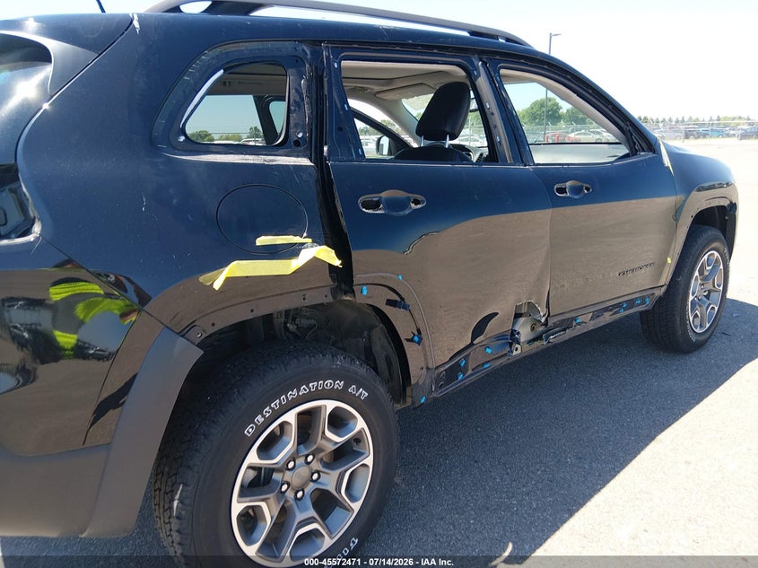 2021 Jeep Cherokee Trailhawk 4X4 VIN: 1C4PJMBXXMD142576 Lot: 45572471