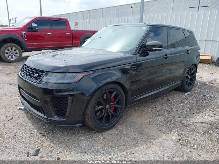 2020 Land Rover Range Rover Sport Svr VIN: SALWZ2RE5LA740208 Lot: 45572473
