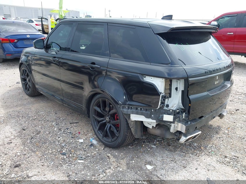 2020 Land Rover Range Rover Sport Svr VIN: SALWZ2RE5LA740208 Lot: 45572473