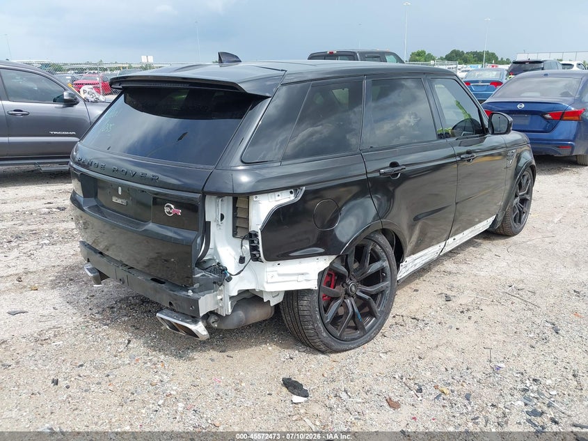 2020 Land Rover Range Rover Sport Svr VIN: SALWZ2RE5LA740208 Lot: 45572473