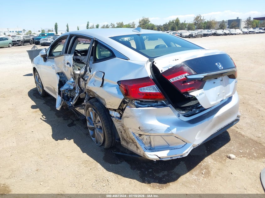 Vin: jhmzc5f30kc001744, lot: 46070863, honda clarity plug-in hybrid touring 20193