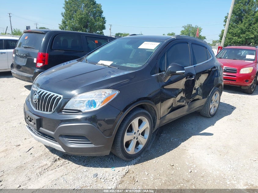 Vin: kl4cjasb6fb115787, lot: 46070866, buick encore 20152