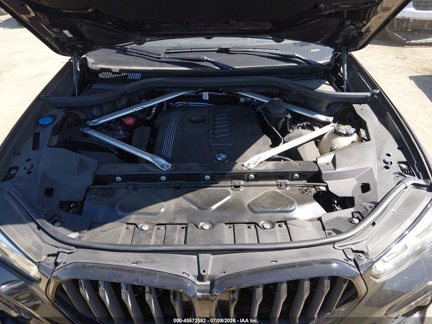 2022 BMW X6 xDrive40I VIN: 5UXCY6C06N9M42450 Lot: 45572582