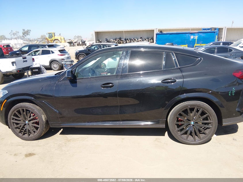 2022 BMW X6 xDrive40I VIN: 5UXCY6C06N9M42450 Lot: 45572582