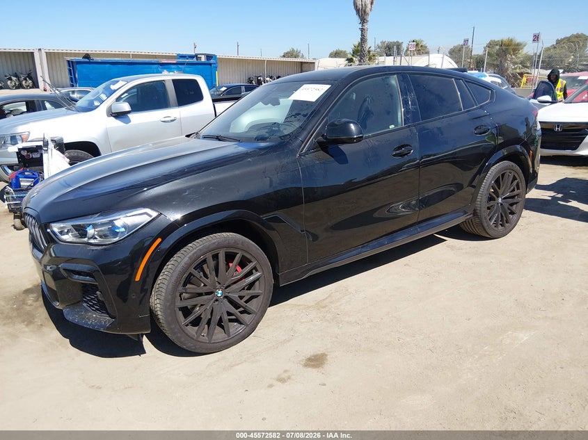 Vin: 5uxcy6c06n9m42450, lot: 46070911, bmw x6 xdrive40i 20222
