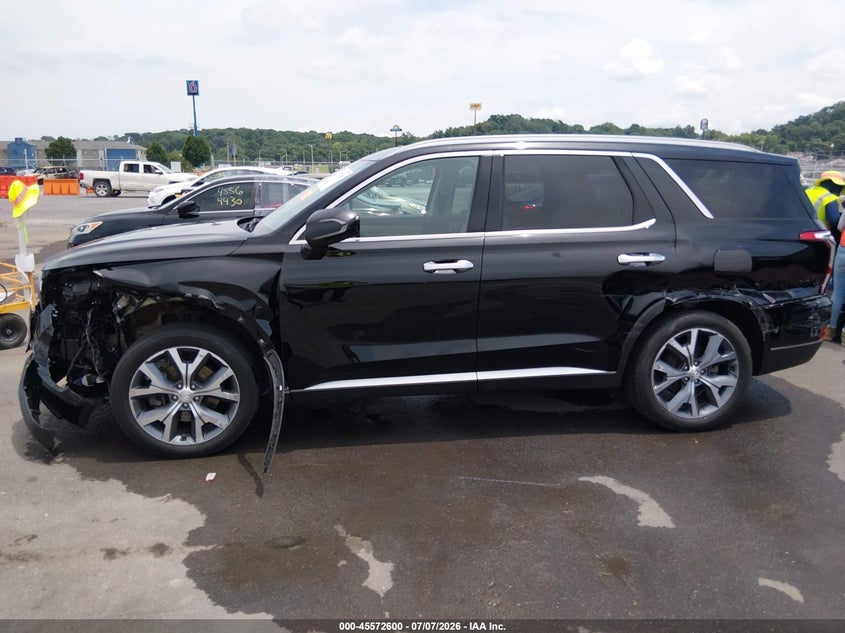 2021 Hyundai Palisade Sel VIN: KM8R4DHE5MU300503 Lot: 45572600