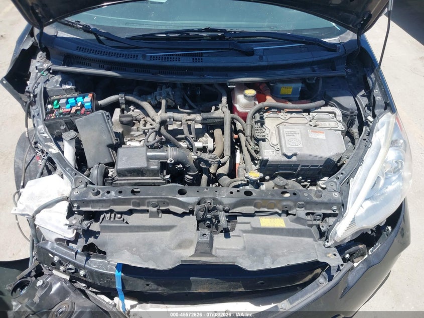 2012 Toyota Prius C Three VIN: JTDKDTB33C1016844 Lot: 45572626