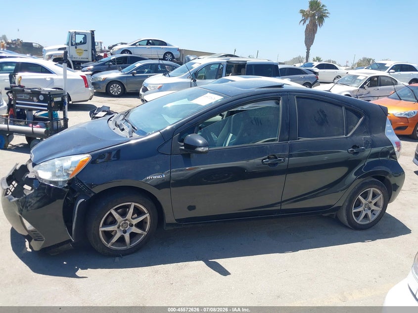 2012 Toyota Prius C Three VIN: JTDKDTB33C1016844 Lot: 45572626