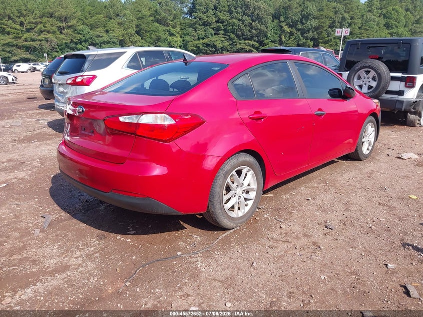 2016 KIA FORTE auction photo 4