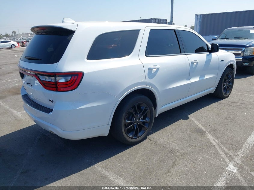 Vin: 1c4sdhct7mc608829, lot: 46071026, dodge durango r/t rwd 20214