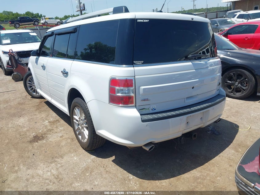 Vin: 2fmhk6c81hba13847, lot: 46071027, ford flex sel 20173