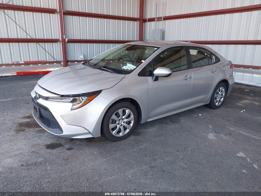 2022 Toyota Corolla Le JTDEPMAE5N3009141 photo 1