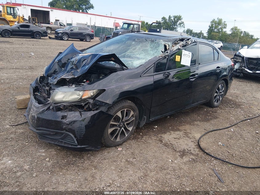 2013 HONDA CIVIC auction photo 2