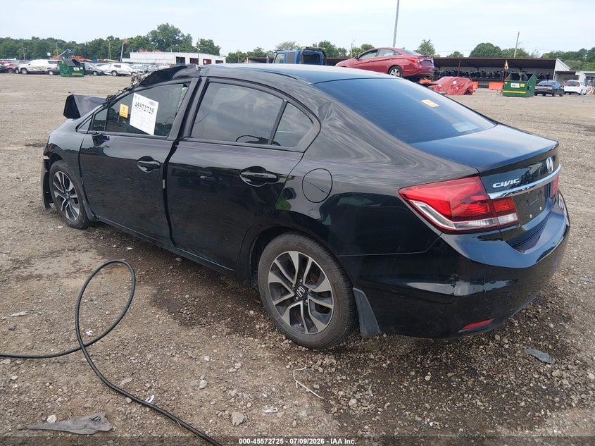 2013 HONDA CIVIC auction photo 3