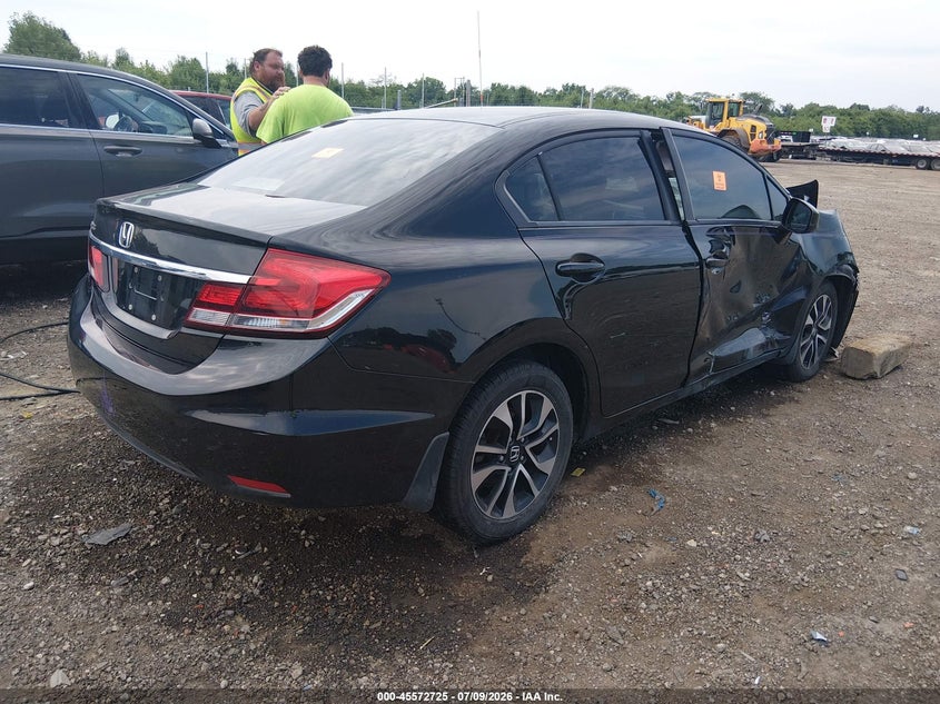 2013 HONDA CIVIC auction photo 4
