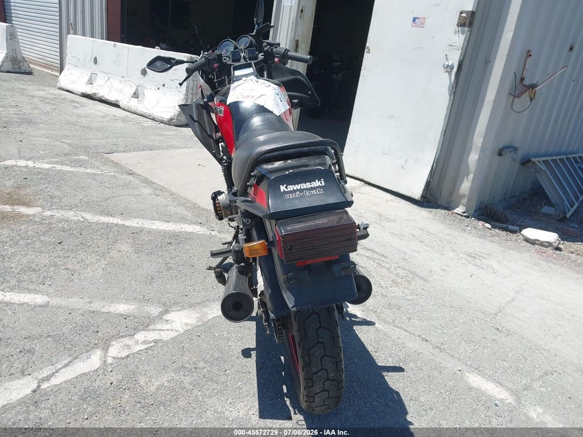1985 Kawasaki Zx550 VIN: JKAZXFA14FA011187 Lot: 45572729