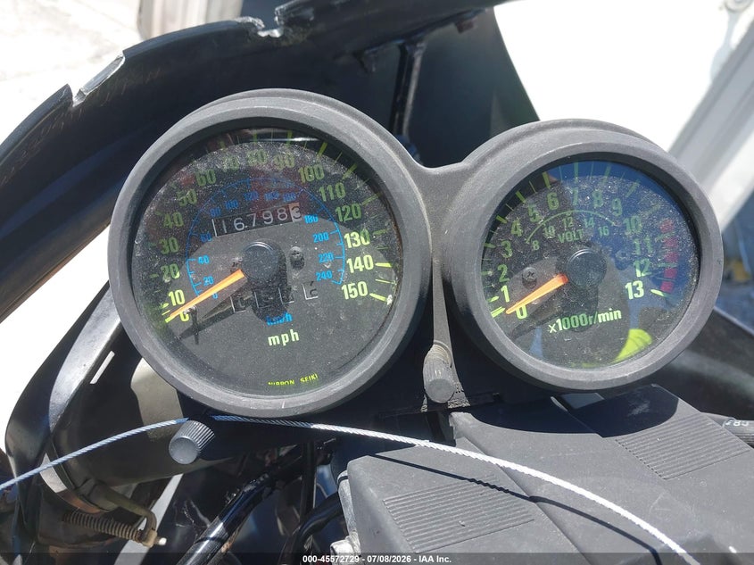 1985 Kawasaki Zx550 VIN: JKAZXFA14FA011187 Lot: 45572729