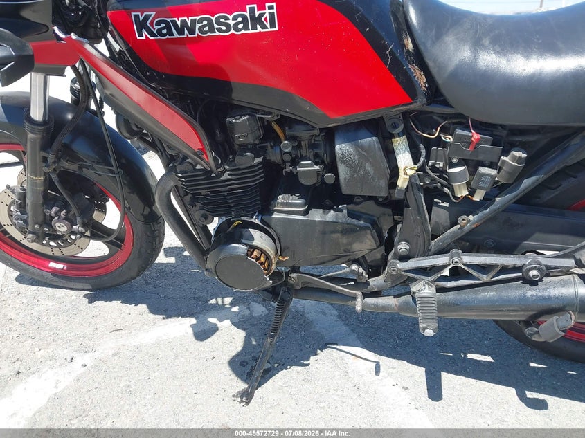 1985 Kawasaki Zx550 VIN: JKAZXFA14FA011187 Lot: 45572729
