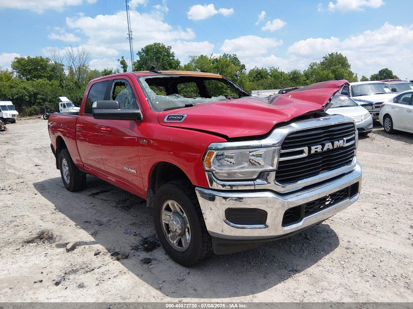 Vin: 3c6ur5dj8lg141378, lot: 46071059, ram 2500 big horn  4x4 6'4 box 2020 img_1