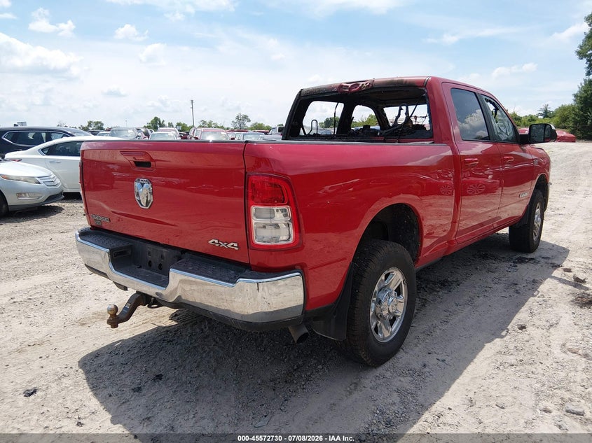 Vin: 3c6ur5dj8lg141378, lot: 46071059, ram 2500 big horn  4x4 6'4 box 20204