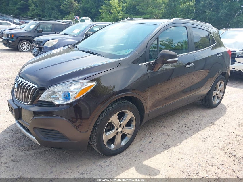 Vin: kl4cjasb7eb573644, lot: 46071061, buick encore 20142