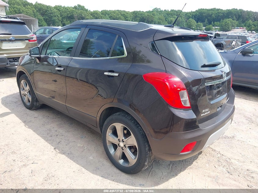 Vin: kl4cjasb7eb573644, lot: 46071061, buick encore 20143