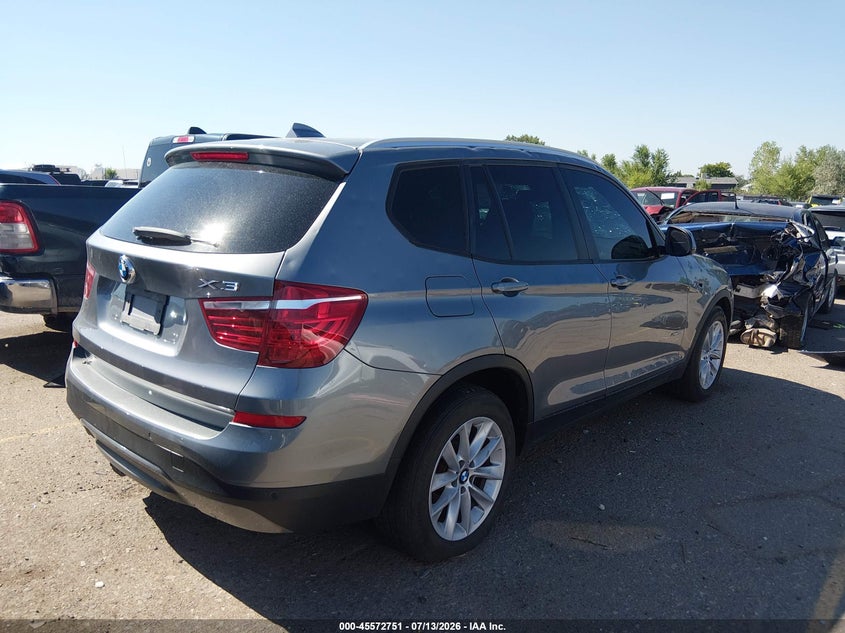 Vin: 5uxwx9c52h0t07228, lot: 46071080, bmw x3 xdrive28i 20174