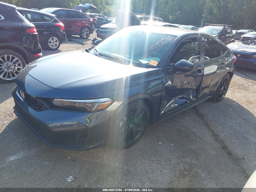 2025 HONDA CIVIC SEDAN auction photo 2