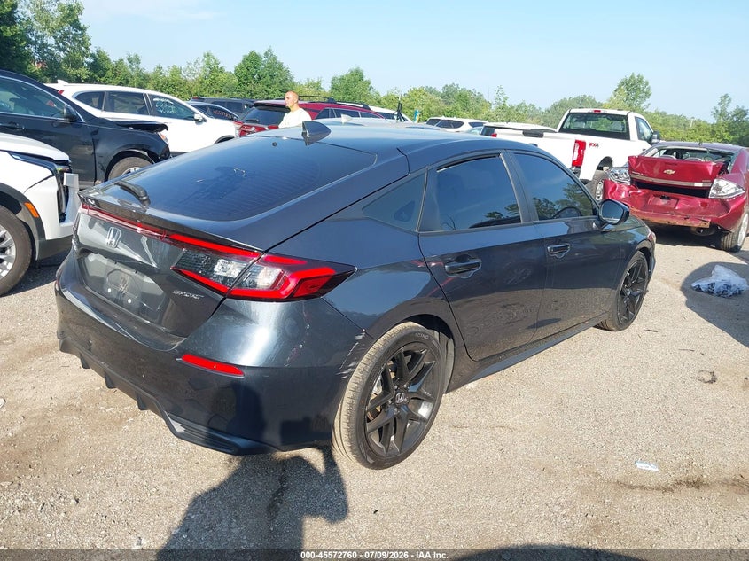 2025 HONDA CIVIC SEDAN auction photo 4