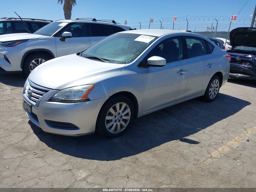 2014 NISSAN SENTRA auction photo 2