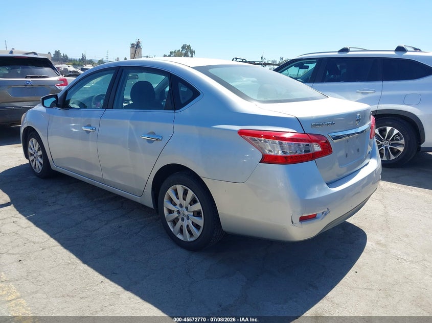 2014 NISSAN SENTRA auction photo 3