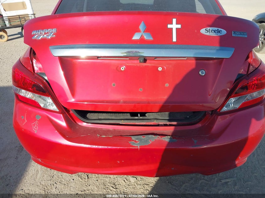 2020 Mitsubishi Mirage G4 Le VIN: ML32F4FJ8LHF09067 Lot: 45572771