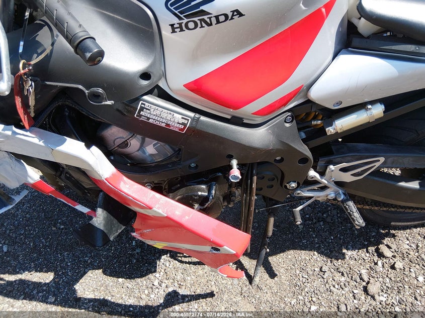 2002 Honda Cbr600 F4 VIN: JH2PC35002M305159 Lot: 45572774