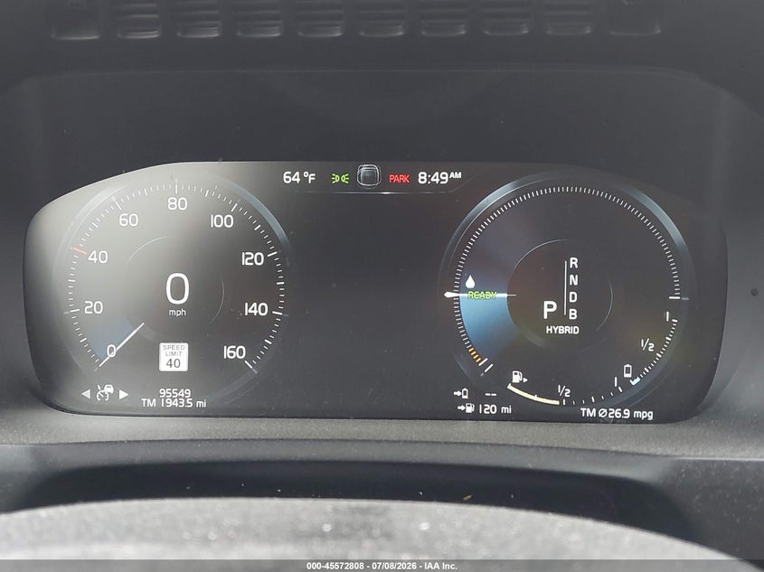 2016 VOLVO XC90 HYBRID auction photo 7