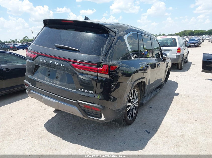 Vin: jtjgb7cx4r4044273, lot: 46071152, lexus lx 600 luxury 20244