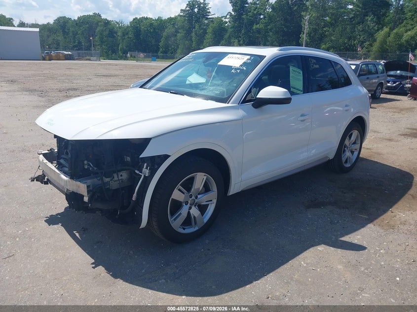 2019 Audi Q5, Right Front, IAAI, VIN WA1BNAFY7K2048285 — photo 2