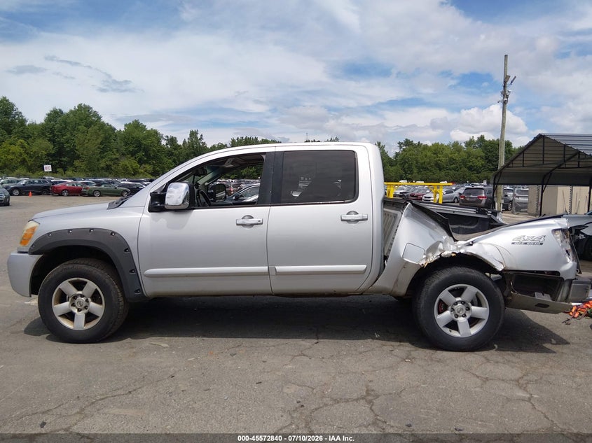2004 Nissan Titan Le VIN: 1N6AA07BX4N523119 Lot: 45572840