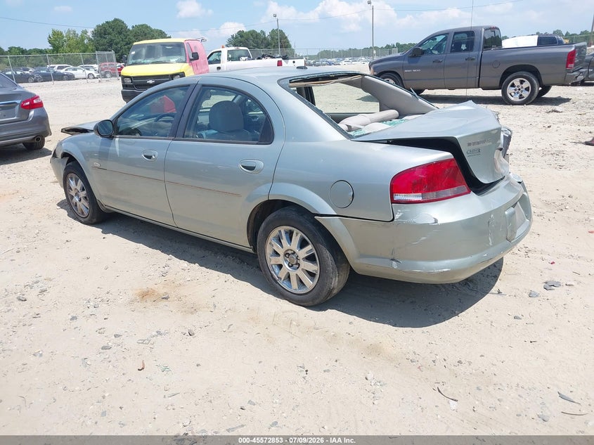 CHRYSLER SEBRING 2006 VIN 1C3EL56R96N211925