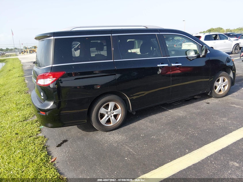 Vin: jn8ae2kp4h9169896, lot: 46071191, nissan quest sv 20174