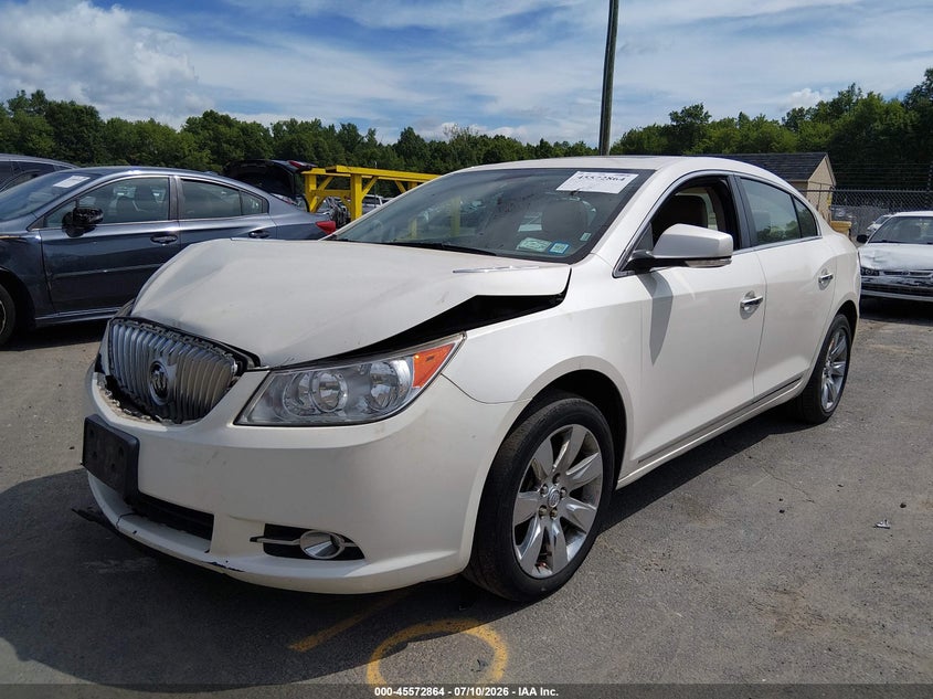 2010 Buick LaCrosse, Front End, IAAI, VIN 1G4GD5EG0AF191824 — photo 2