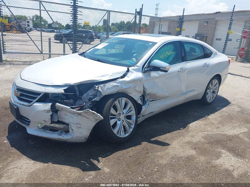 2017 Chevrolet Impala, Левый бок, IAAI, VIN 2G1145S34H9194099 — фото 2