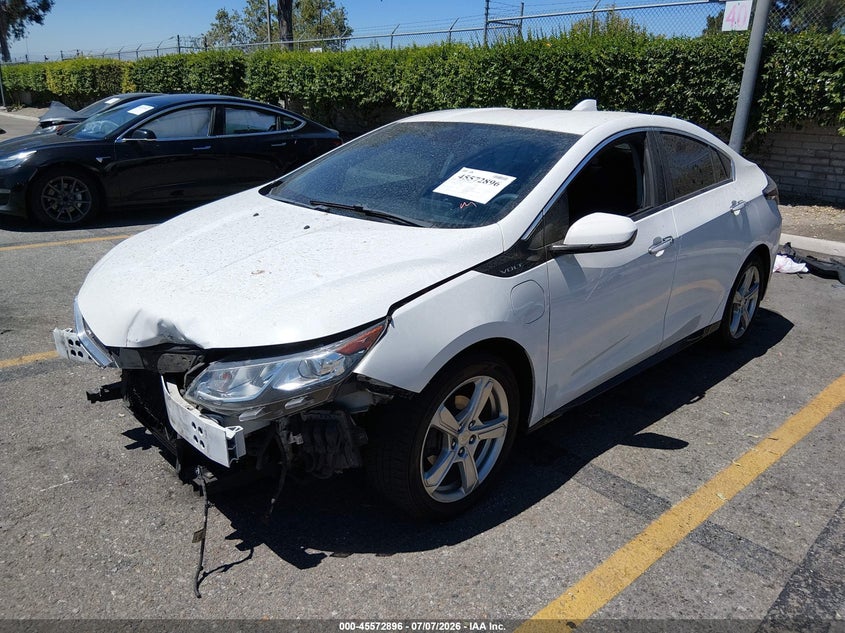 Vin: 1g1rc6s52hu178015, lot: 46071225, chevrolet volt lt 20172