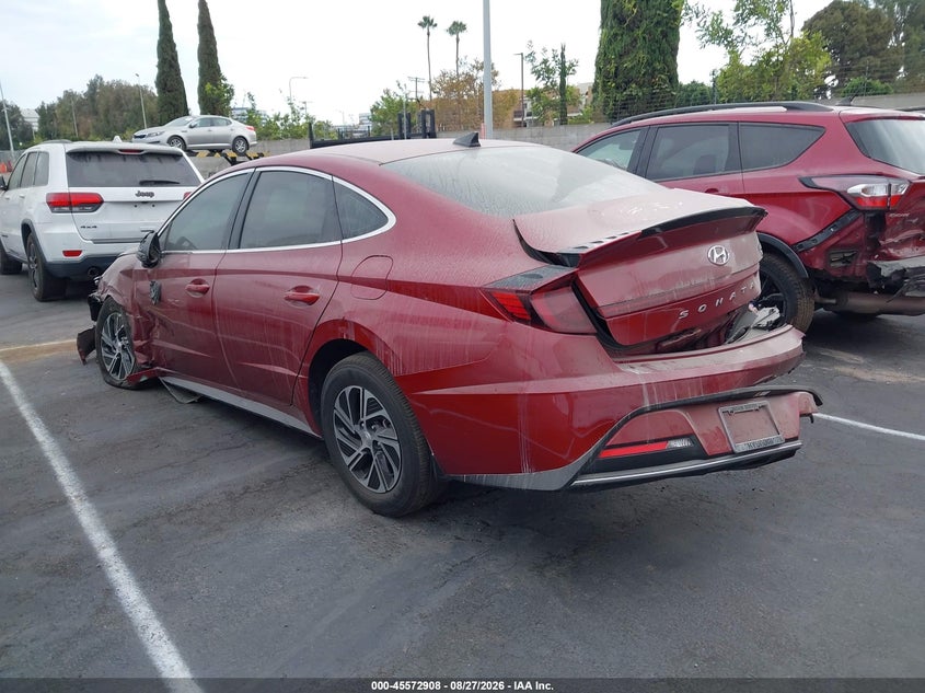 2023 HYUNDAI SONATA HYBRID auction photo 3