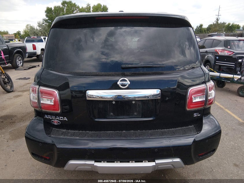 2018 Nissan Armada Sl VIN: JN8AY2ND9J9059781 Lot: 45572945