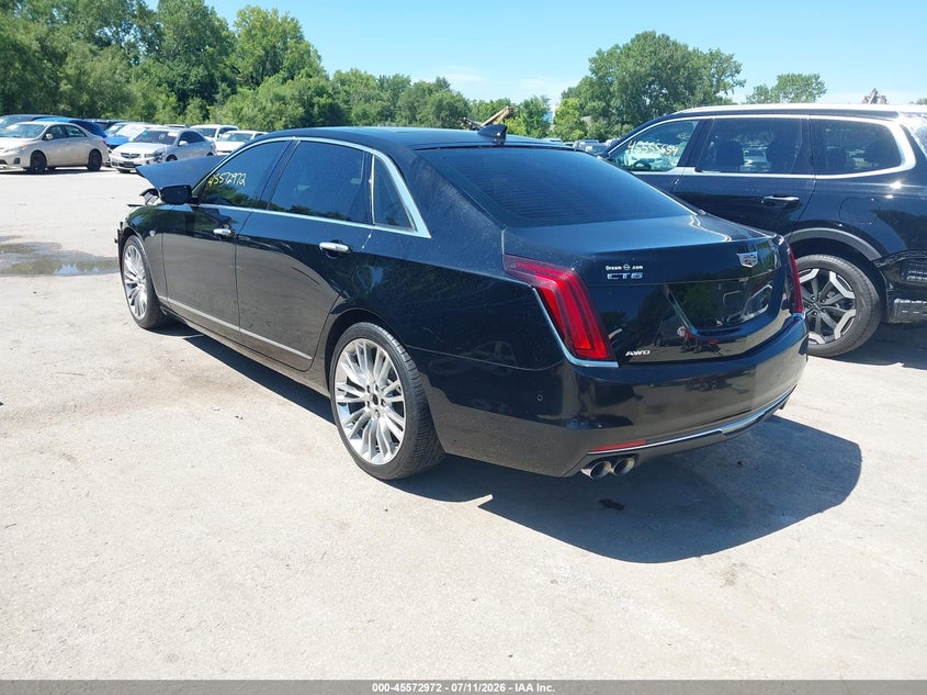 Vin: 1g6kf5rs9hu1h9358, lot: 46071301, cadillac ct6 premium luxury 20173