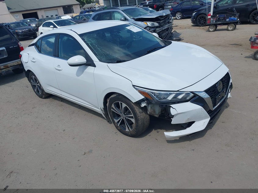 NISSAN SENTRA 2021 VIN 3N1AB8CV5MY262504