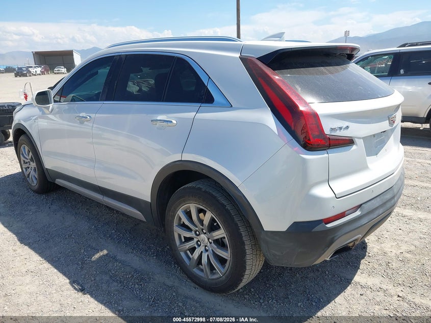 Vin: 1gyfzcr47lf021382, lot: 46071327, cadillac xt4 fwd premium luxury 20203
