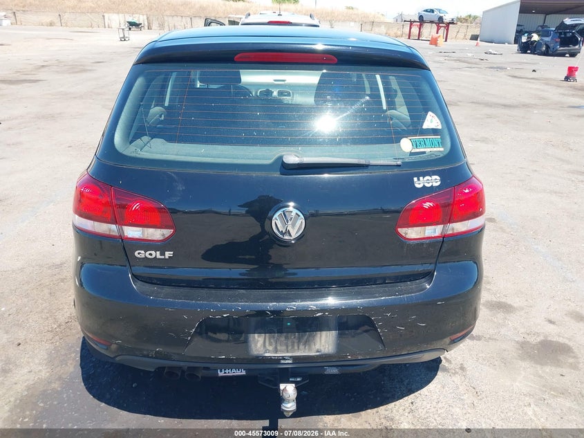 2013 Volkswagen Golf 2.5L 4-Door VIN: WVWDB7AJ9DW137467 Lot: 45573009